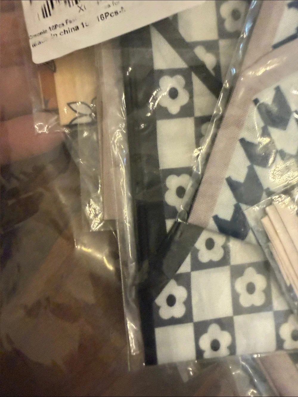 Purse Scarves Set 16 pcs